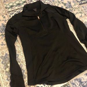 Calia Black Activewear Pullover with Thumbholes